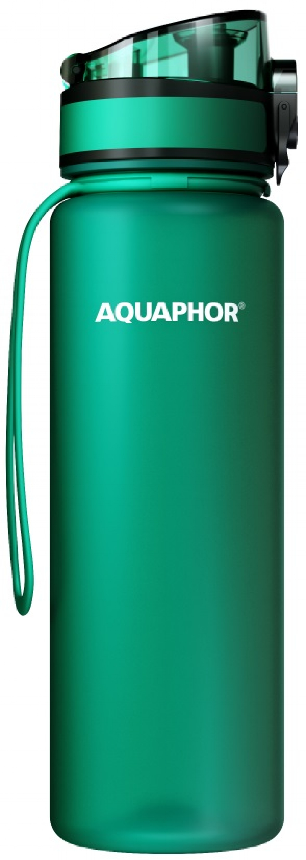 Бутилка за пречистване на вода Aquaphor City 500 мл Тъмнозелено